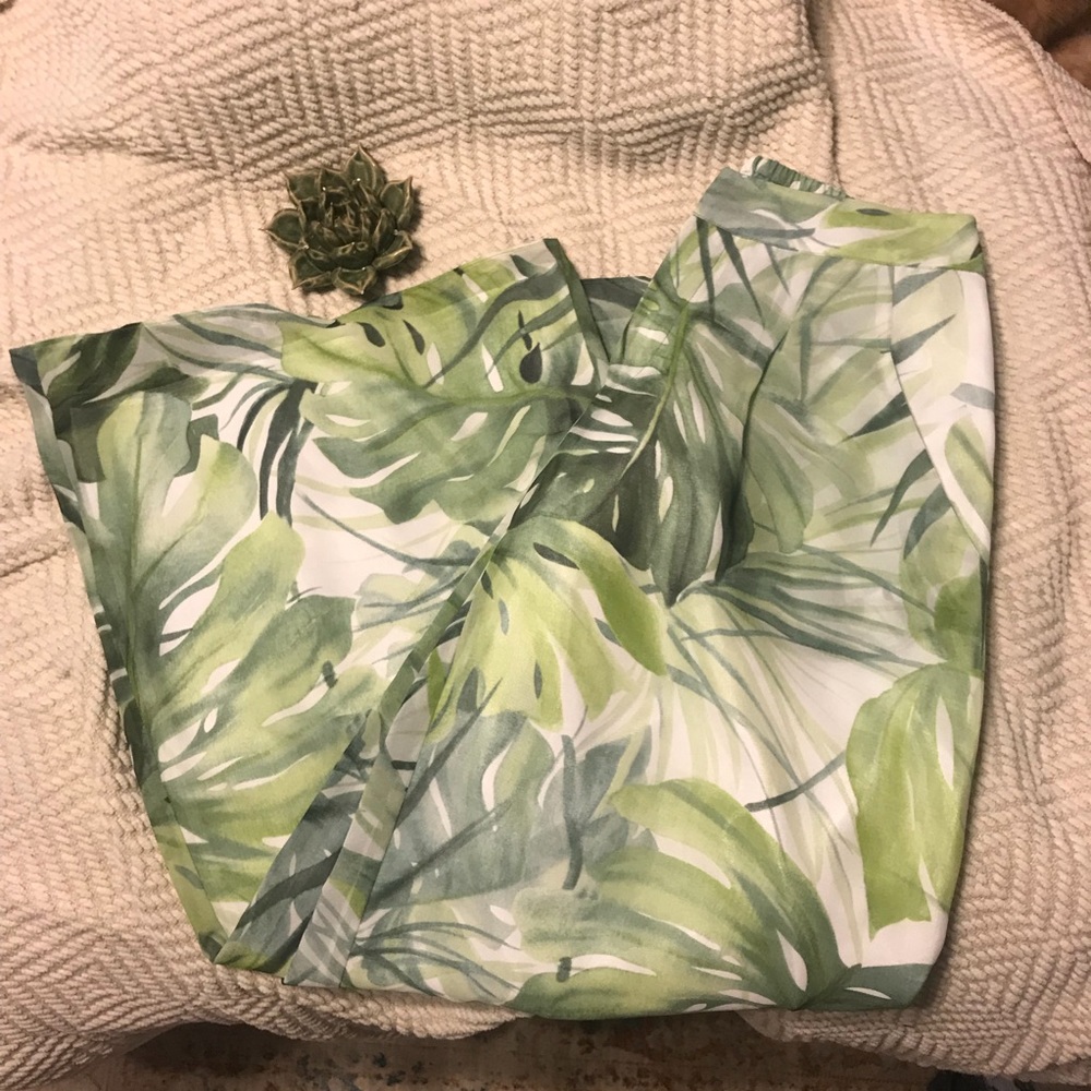 Palms palazzo pants